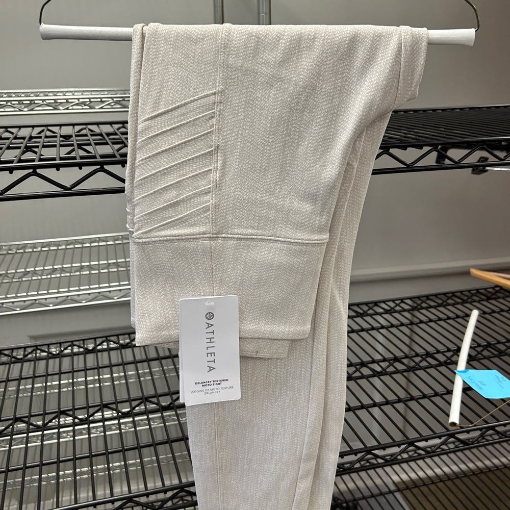 Athleta Light Beige Leggings